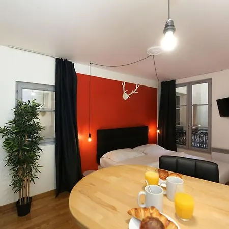 101 - Confortable Avec Kitchenette 5 Apartamento Paris