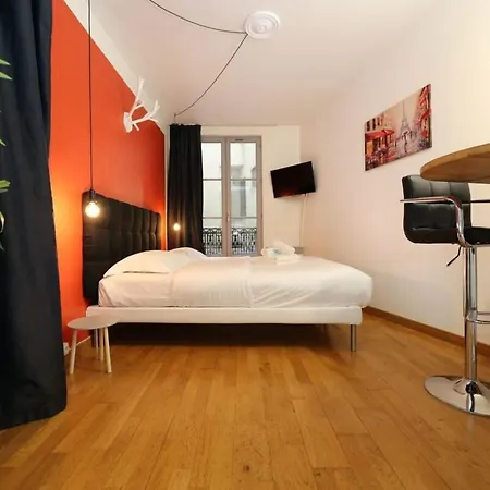 Apartman 101 - Confortable Avec Kitchenette 5 Párizs