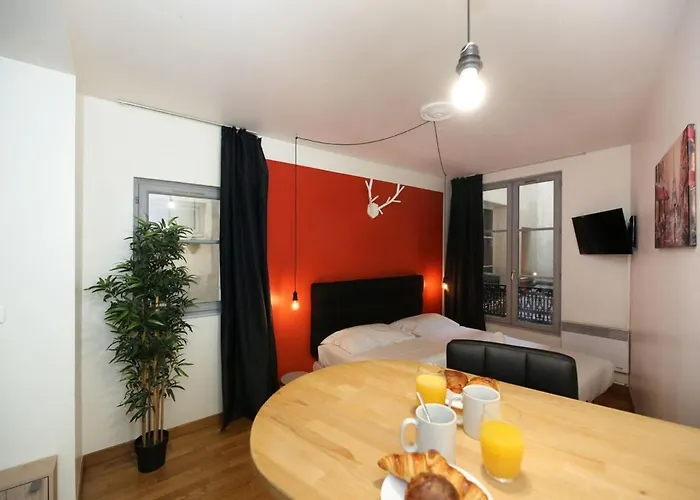 101 - Confortable Avec Kitchenette 5 Apartman Párizs